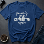 Coffee graphic Stim Mode T-Shirt in Royal / S by Caffeine Dept