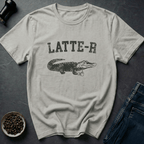 Coffee graphic Swamp Roast T-Shirt in Ice Grey / S by Caffeine Dept