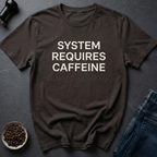 Coffee graphic System Caffeine T-Shirt in Black / S by Caffeine Dept