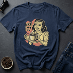 Coffee graphic Use It T-Shirt in Charcoal / S by Caffeine Dept