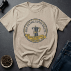 Coffee graphic Vintage Coffee T-Shirt in Sand / S by Caffeine Dept