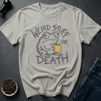 Coffee graphic Weird Stuff T-Shirt in White / S by Caffeine Dept