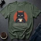 Coffee graphic Zero Stress T-Shirt in Charcoal / S by Caffeine Dept