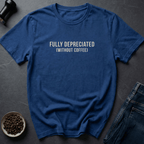 Coffee graphic Zero Value T-Shirt in Black / S by Caffeine Dept
